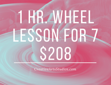Load image into Gallery viewer, Wheel Throwing Gift Certificates For Creative Arts Studio