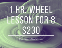 Load image into Gallery viewer, Wheel Throwing Gift Certificates For Creative Arts Studio