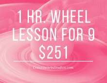 Load image into Gallery viewer, Wheel Throwing Gift Certificates For Creative Arts Studio