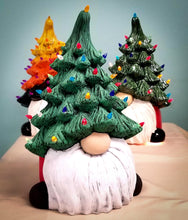 Load image into Gallery viewer, Gnome Christmas Tree (with light kit) 13.5" Tall DIY