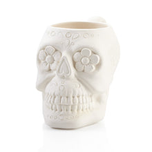 Load image into Gallery viewer, Sugar Skull Mug 4.5"H x 6.5"W x 16oz