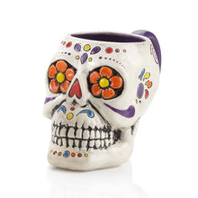 Load image into Gallery viewer, Sugar Skull Mug 4.5"H x 6.5"W x 16oz