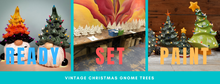 Load image into Gallery viewer, Gnome Christmas Tree (with light kit) 13.5" Tall DIY