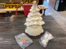 Load image into Gallery viewer, Gnome Christmas Tree (with light kit) 13.5" Tall DIY