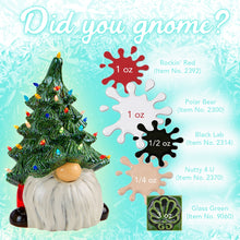 Load image into Gallery viewer, Gnome Christmas Tree (with light kit) 13.5&quot; Tall DIY
