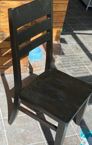 Dark Wooden Dining Chairs