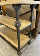 Load image into Gallery viewer, French Country Iron and Wood Etagere
