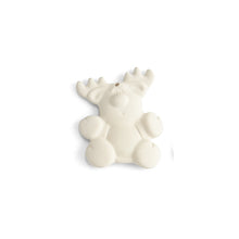 Load image into Gallery viewer, Move over ornaments, here comes the Flat Reindeer Ornament! Kids and adults won’t be able to resist the cute face, large over-sized nose and antlers, and big belly of this ornament. Pair this ornament with the penguin, angel and gingerbread man ornaments for a set of similar characters!
