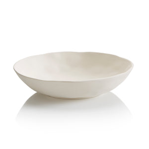 Our Simply Cottage Medium Bowl is simple, organic, and perfectly imperfect.  Its simplicity lends it to the ideal blank slate to decorate, letter, and personalize.   