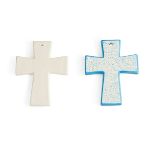 The Flat Cross Ornament is a wonderful design to add a name, a birth date, a special occasion or simply to paint with an attractive design. It's the perfect ornament for any Christmas Tree during the holidays or to hang on a wall or in a window throughout the year.