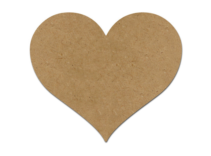 This heart plaque makes mosaic and mixed media crafts easy. Add tiles, grout, paint, and more to create a one-of-a-kind creative masterpiece. This shape is made from high quality MDF board.  Project Tile Surface Area 36