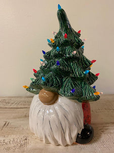 Gnome Christmas Tree (with light kit) 13.5" Tall DIY