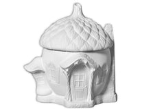 Load image into Gallery viewer, 8&quot; Acorn Fairytale Cottage Jar

