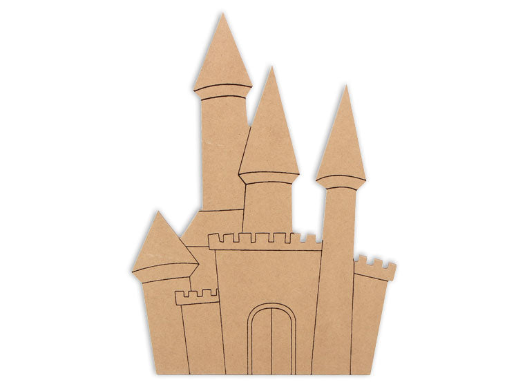 You'll be able to give your little princess the castle she always wanted with this MDF mosaic plaque!  Add tiles, grout, paint, and more to create a one-of-a-kind creative masterpiece. This shape is made from high quality MDF board.  Project Tile Surface Area 68