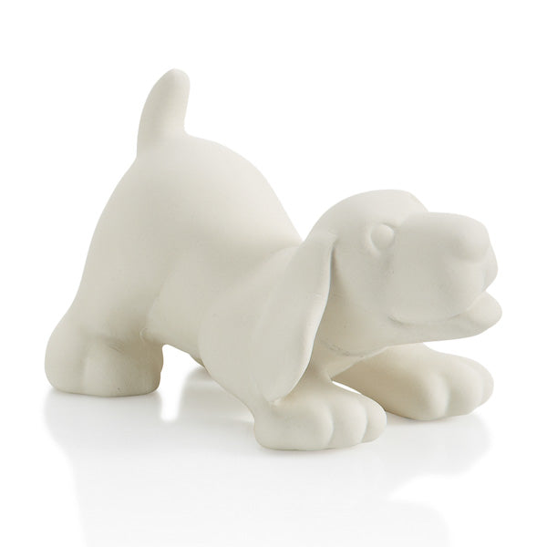 The Ceramic Dog Party Animal is a household favorite!  Paint one and add it to your collection of party animals.