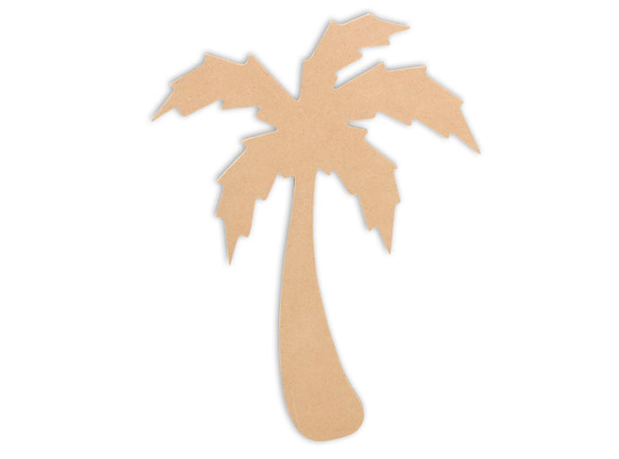 This Palm Tree Shape makes mosaic and mixed media crafts easy. Add tiles, grout, paint, and more to create a one-of-a-kind creative masterpiece. This mosaic plaque is made from high quality MDF board.  Project Tile Surface Area 33