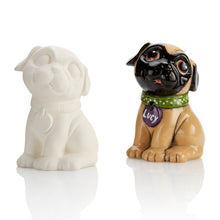 Load image into Gallery viewer, Who doesn&#39;t love a Ceramic Pug!? The adorable Pug is a true Party Animal....and fun to paint!
