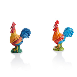 The Ceramic Rooster Party Animal is a farmyard favorite, especially when painted in bright beautiful colors.