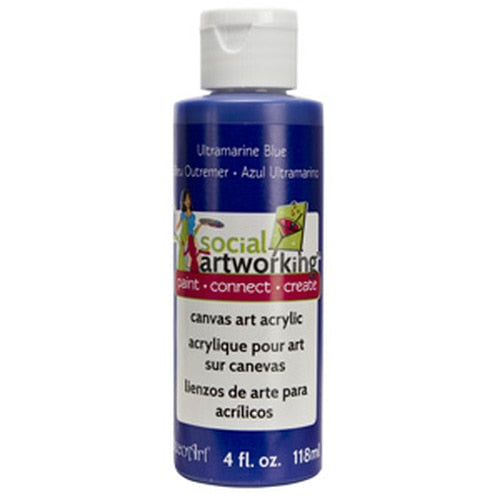 Ultramarine Blue Acrylic Paint (2oz Container) - Not Food Safe